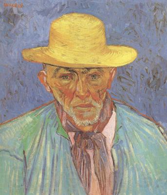 Vincent Van Gogh Portrait of Patience Escalier Shepherd in Provence (nn04)